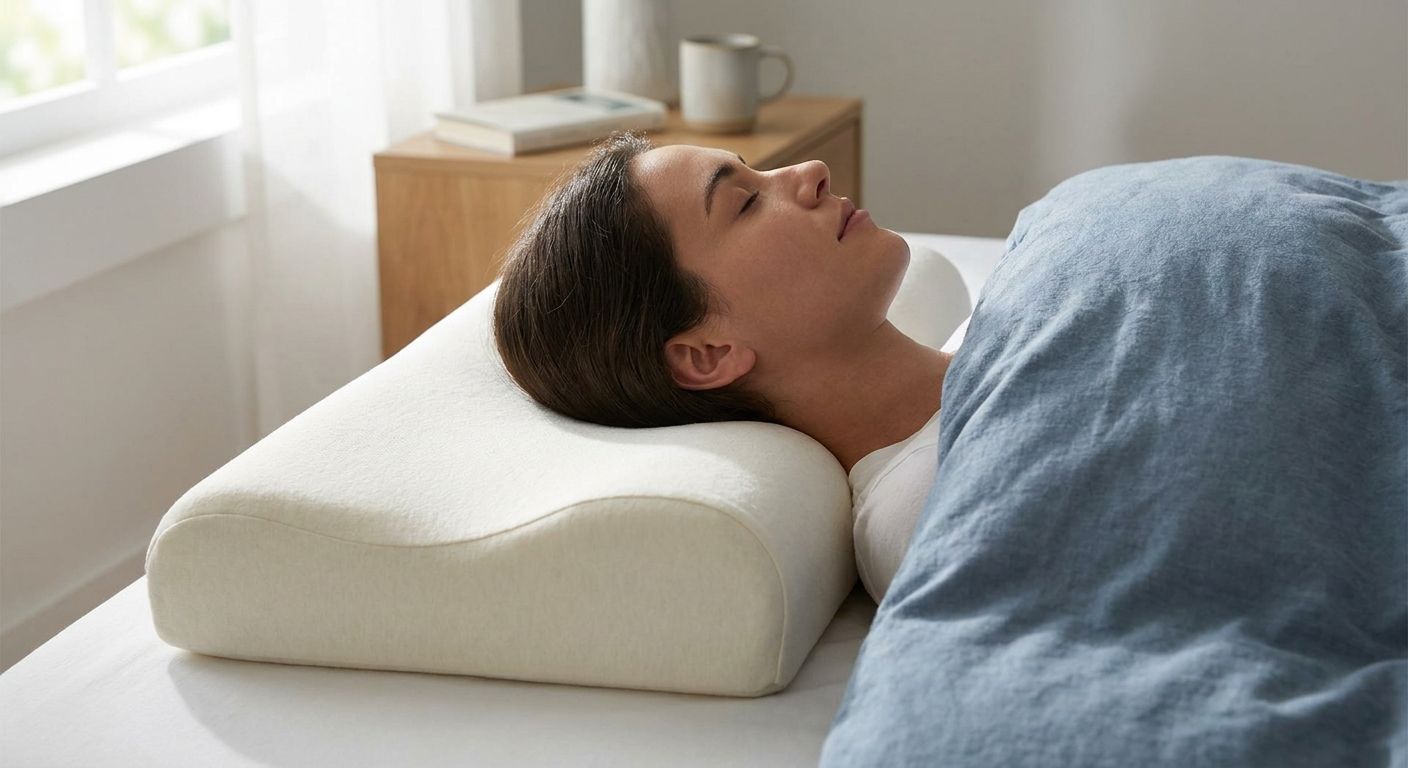 Almohadas viscoelásticas para dolor de cuello y hombros