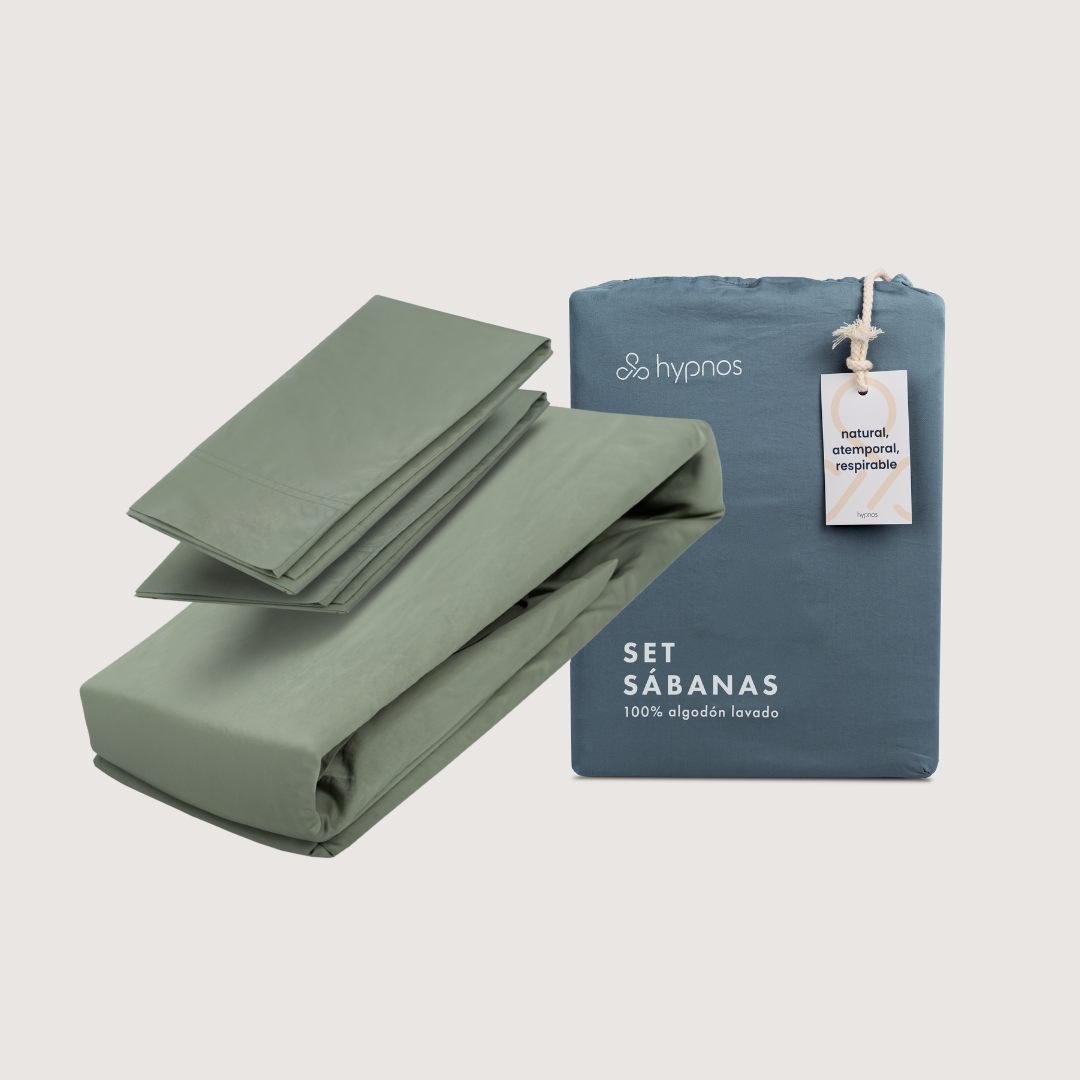set sábanas + funda plumón de algodón