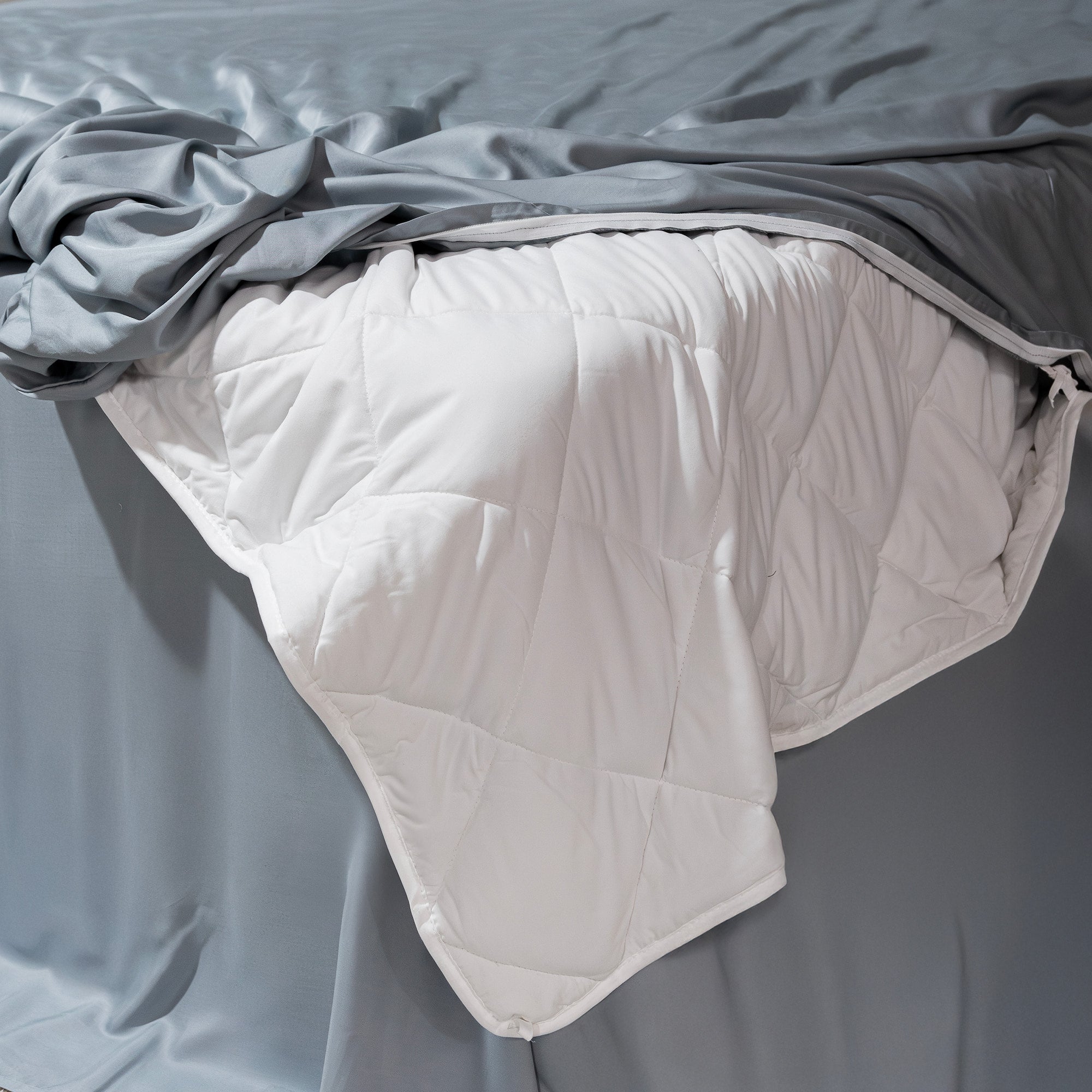 manta pesada + cobertor de bambú lite de regalo