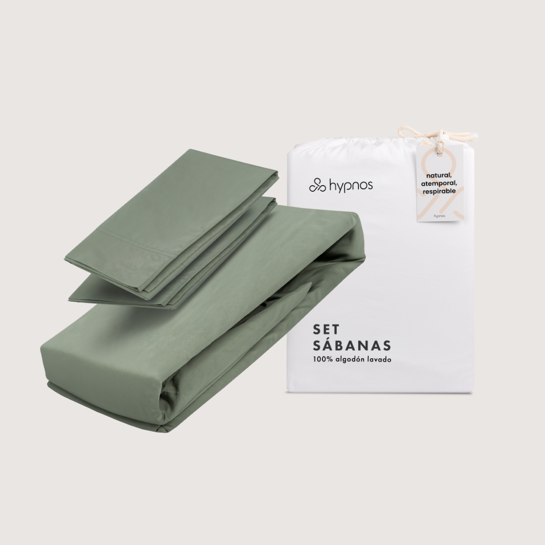 set sábanas + funda plumón de algodón