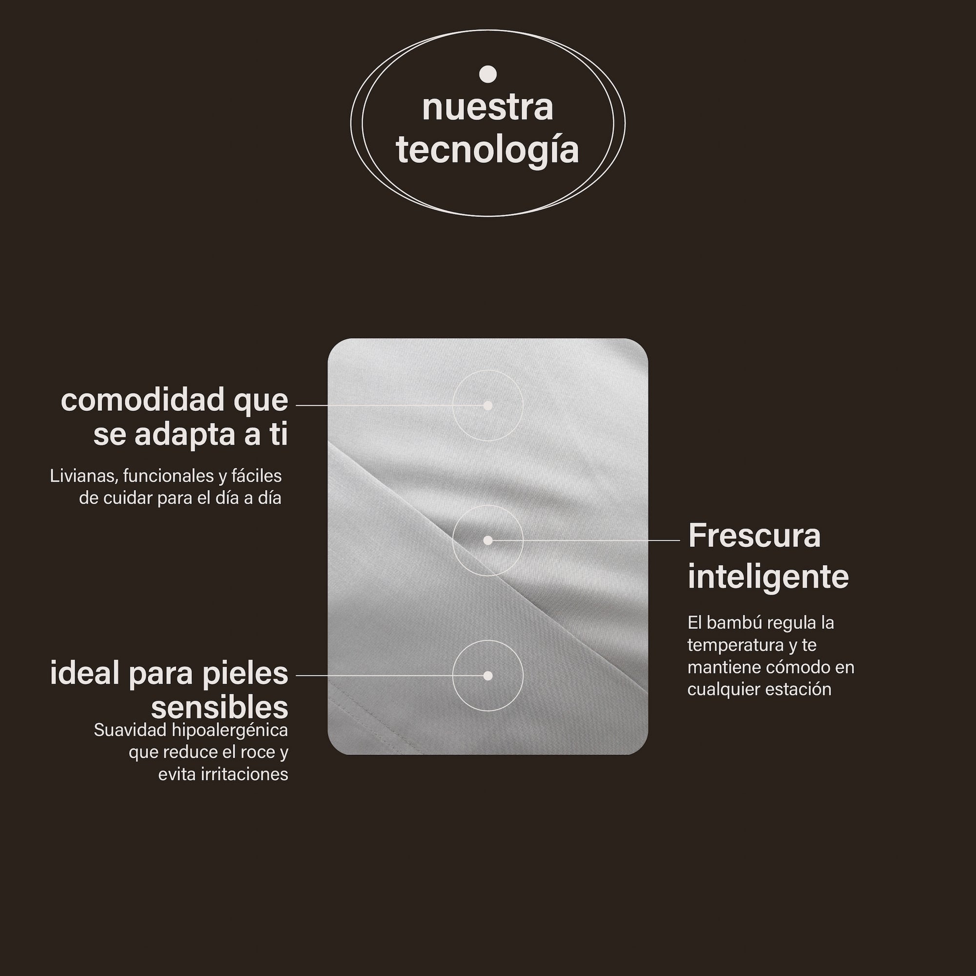 fundas de almohada bambú lite