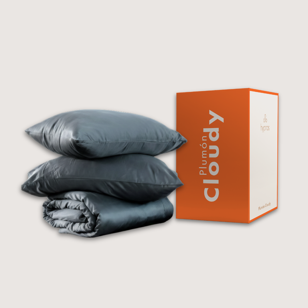plumón cloudy + funda de bambú