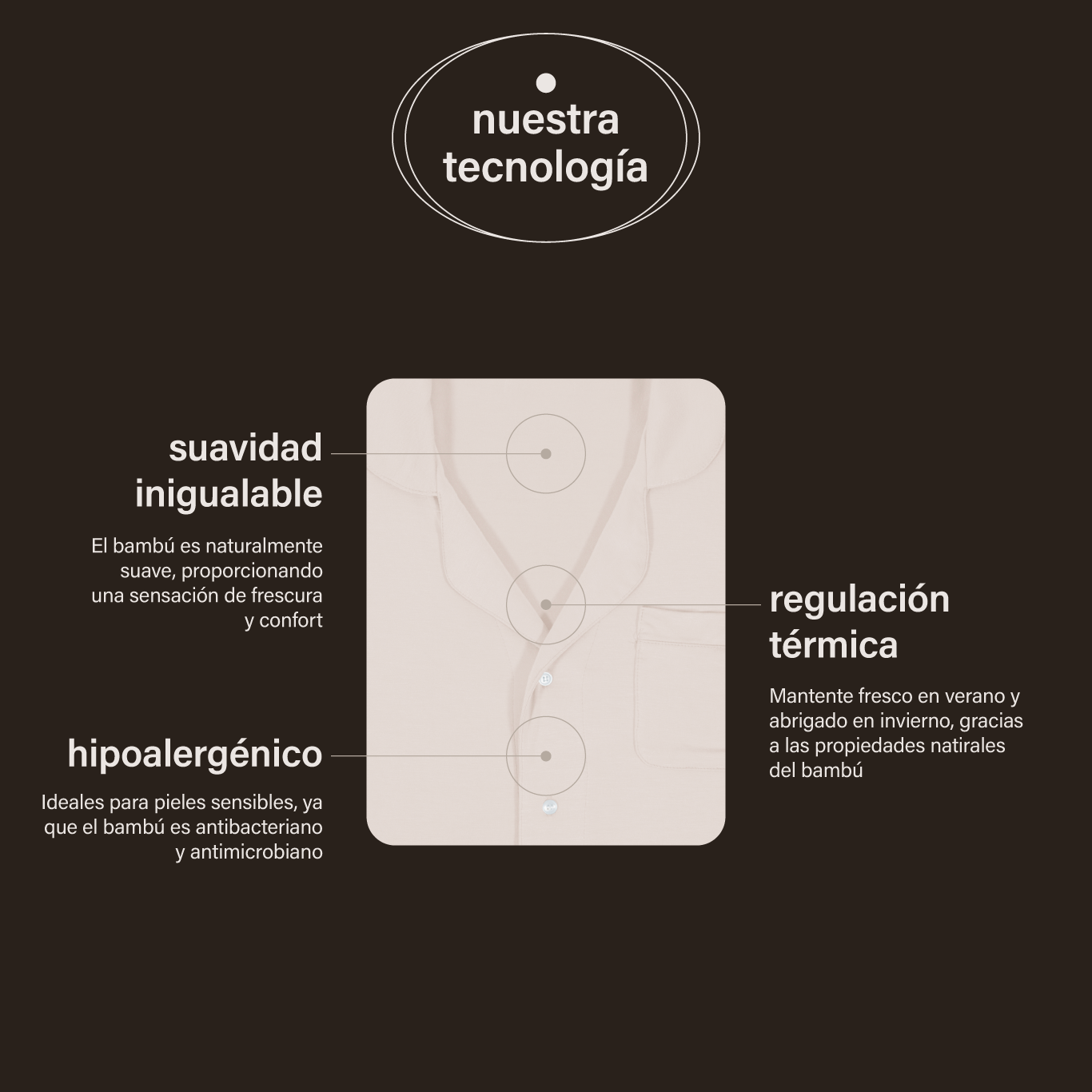 pijamas de bambú mujer aura