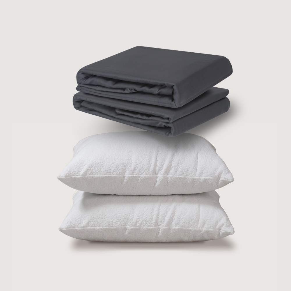 sábanas de bambú + almohadas
