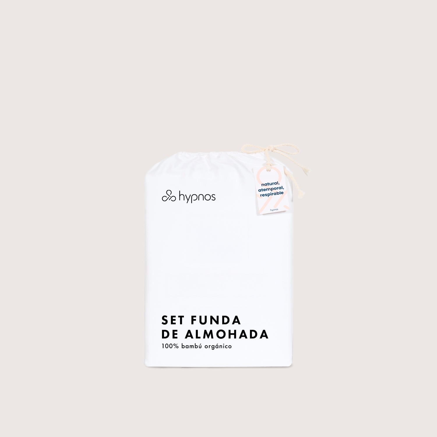 funda de almohada bambú