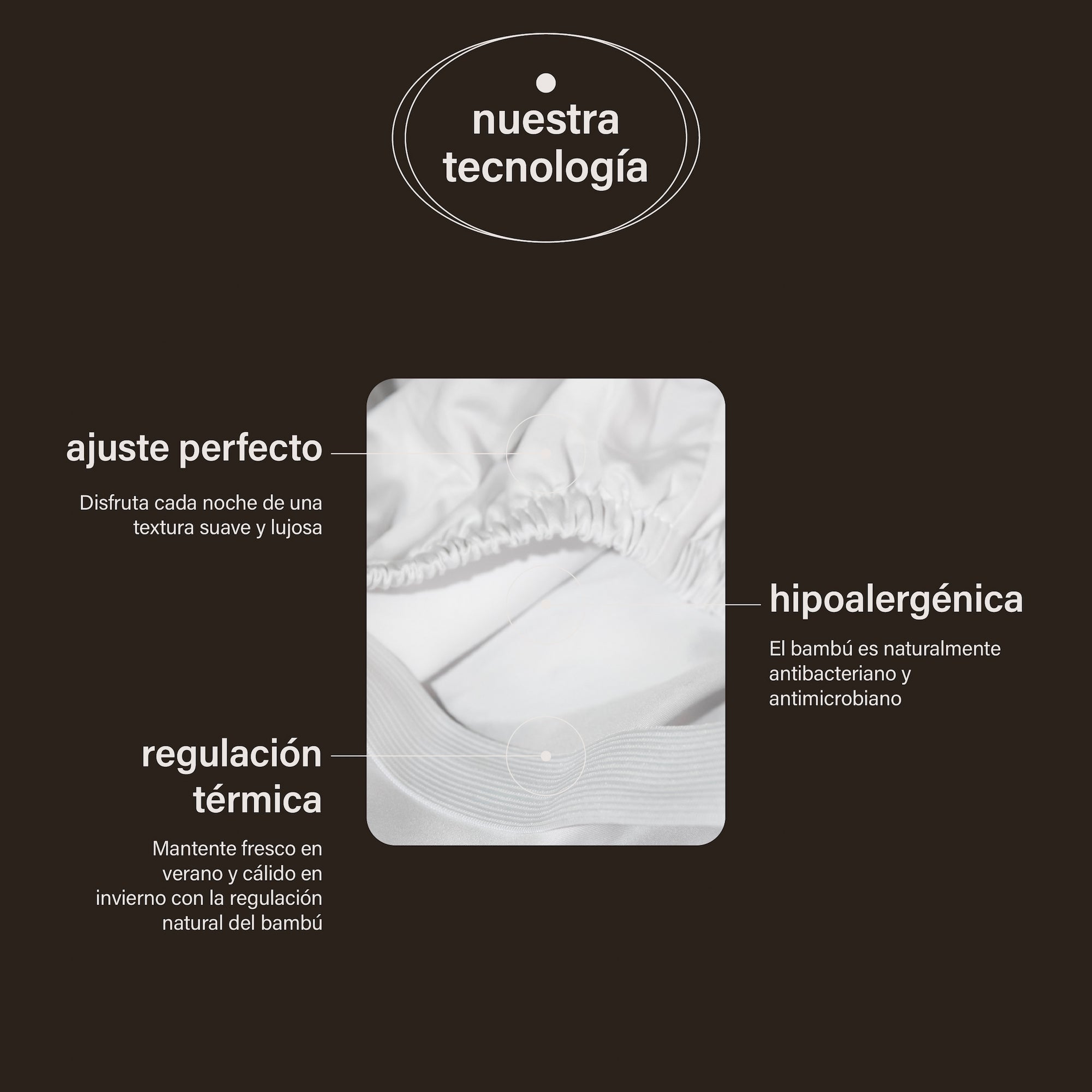 sábana bajera de bambú