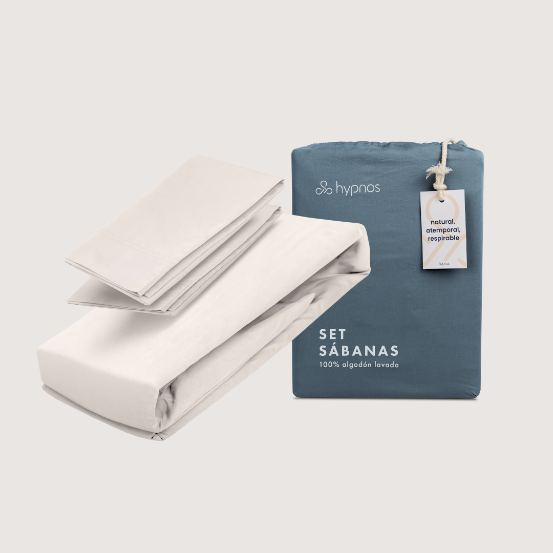 set sábanas + funda plumón de algodón