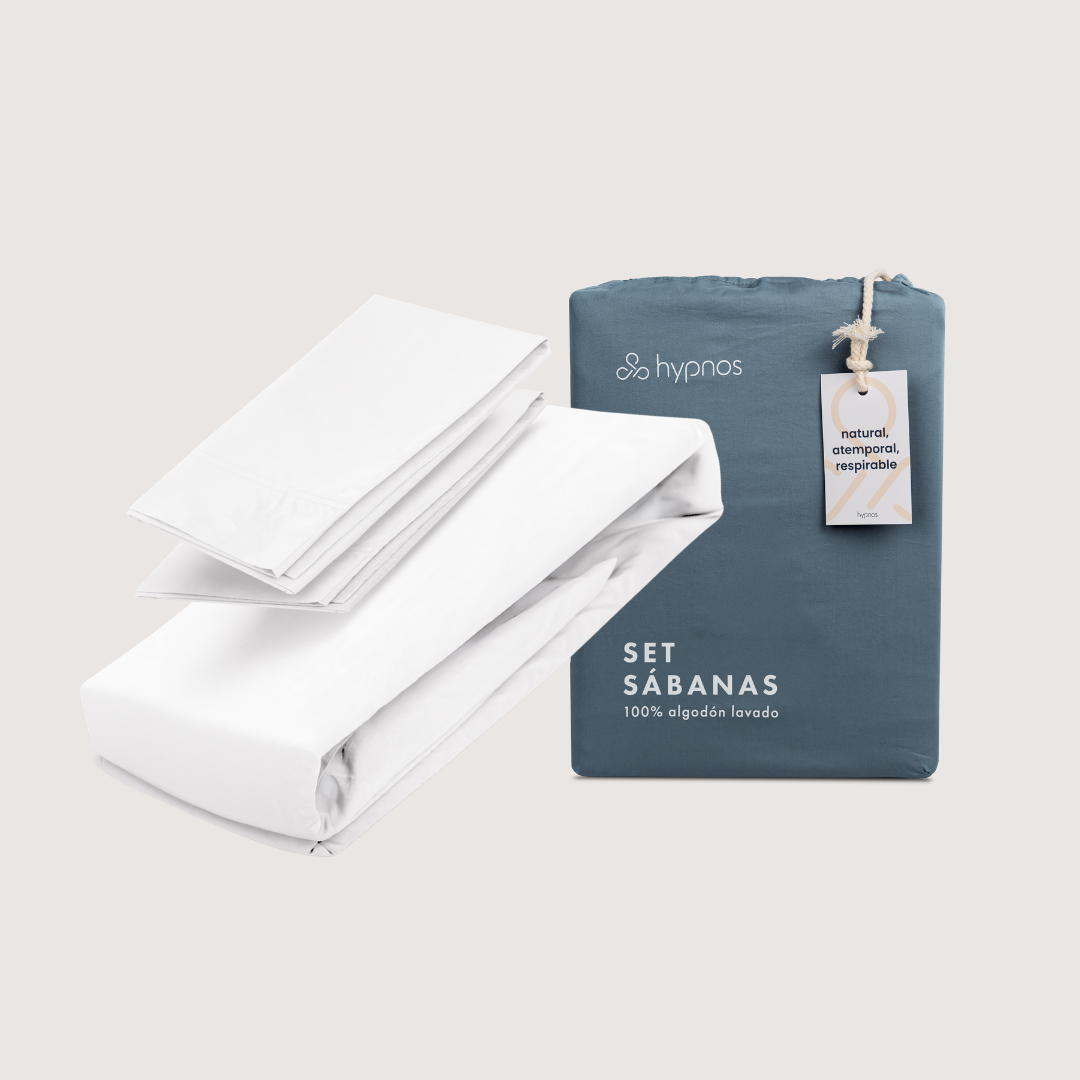 set sábanas + funda plumón de algodón