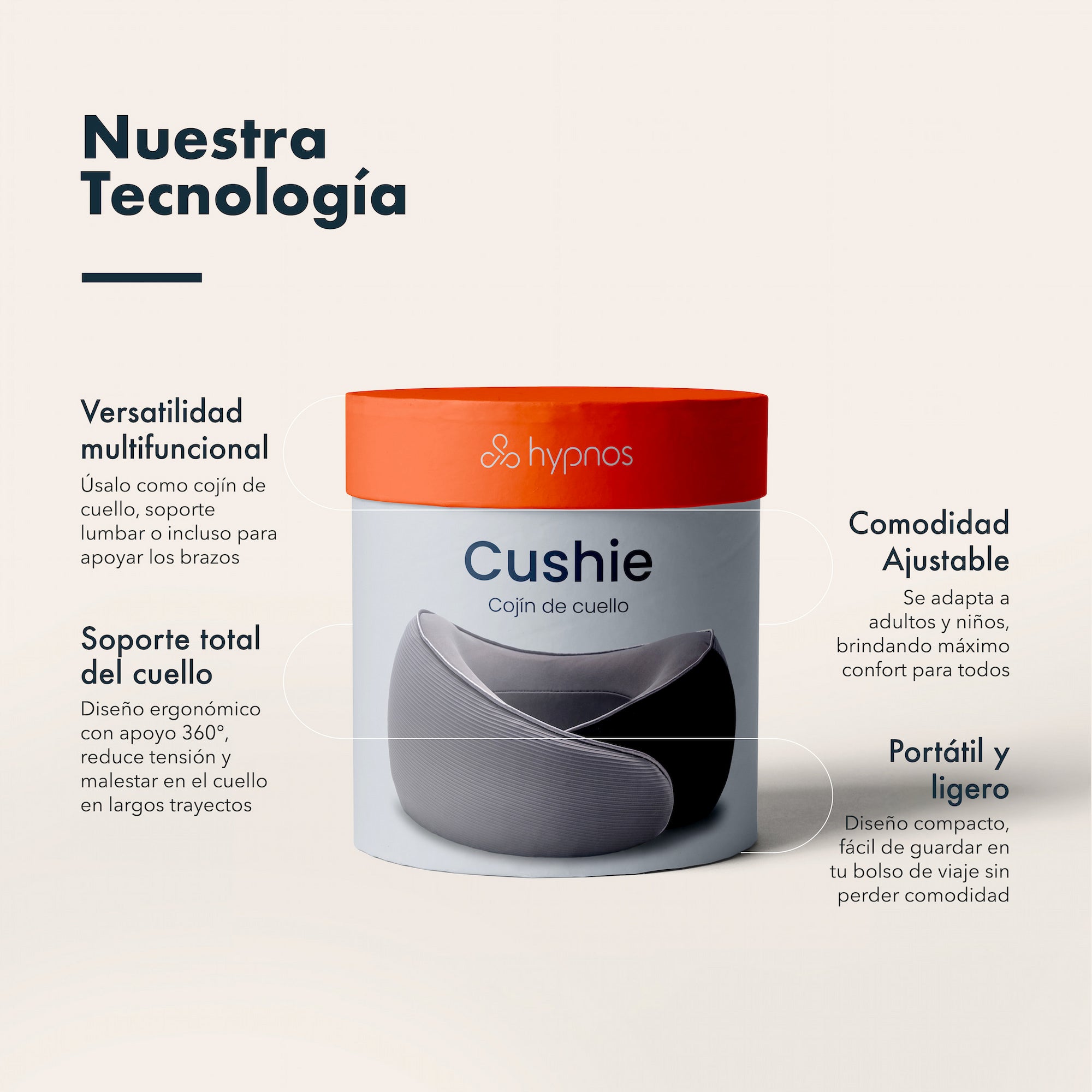 Cojín de Cuello Cushie