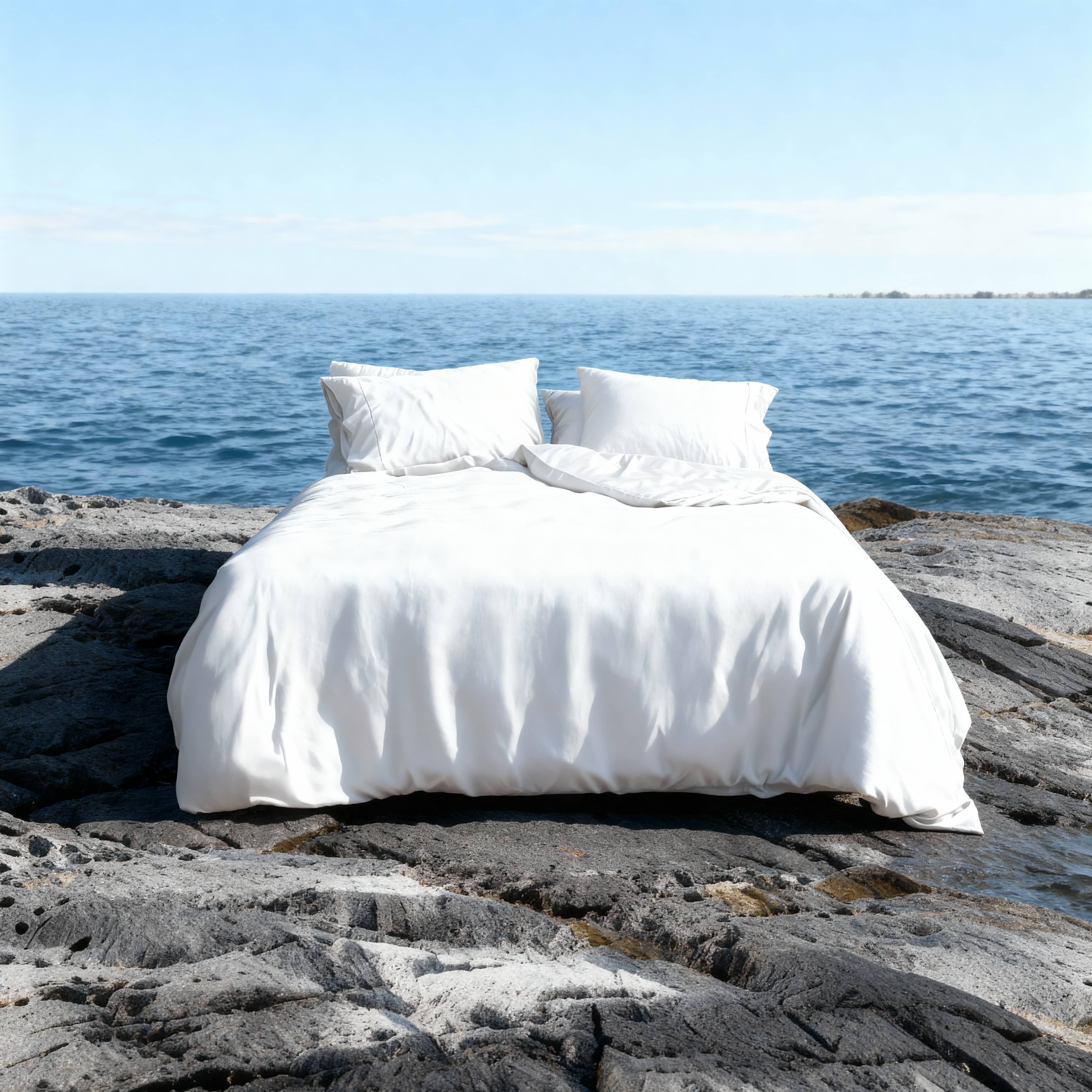 funda plumón de bambú