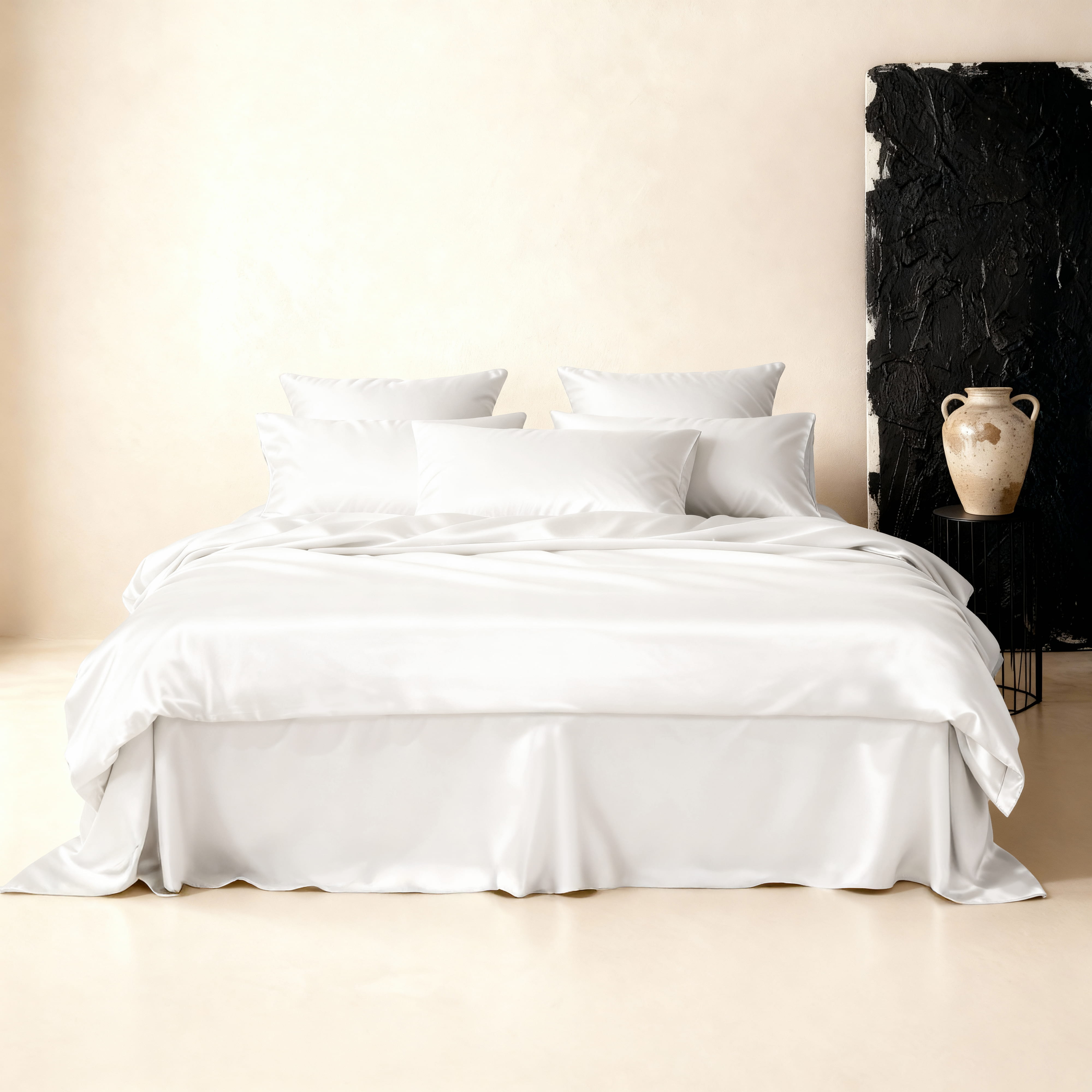 sábanas de bambú + manta pesada 2.0