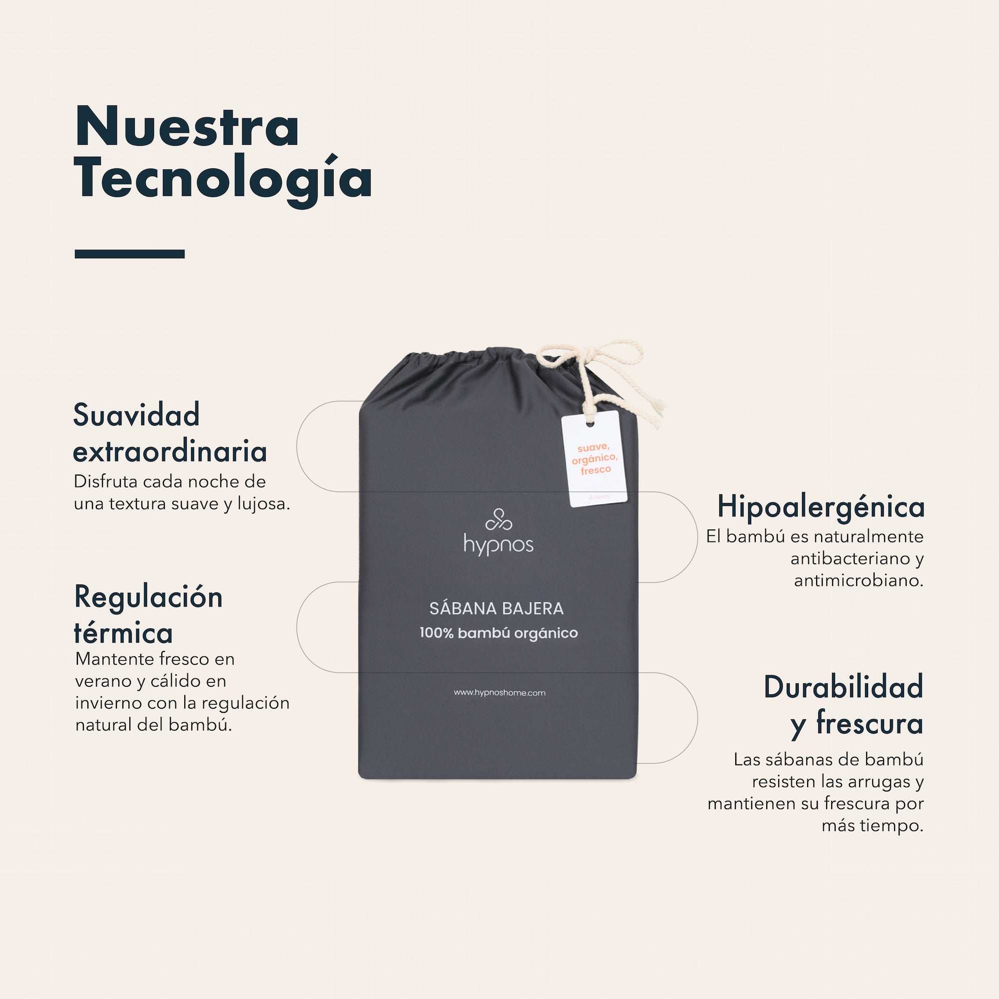 Sábana Bajera de Bambú