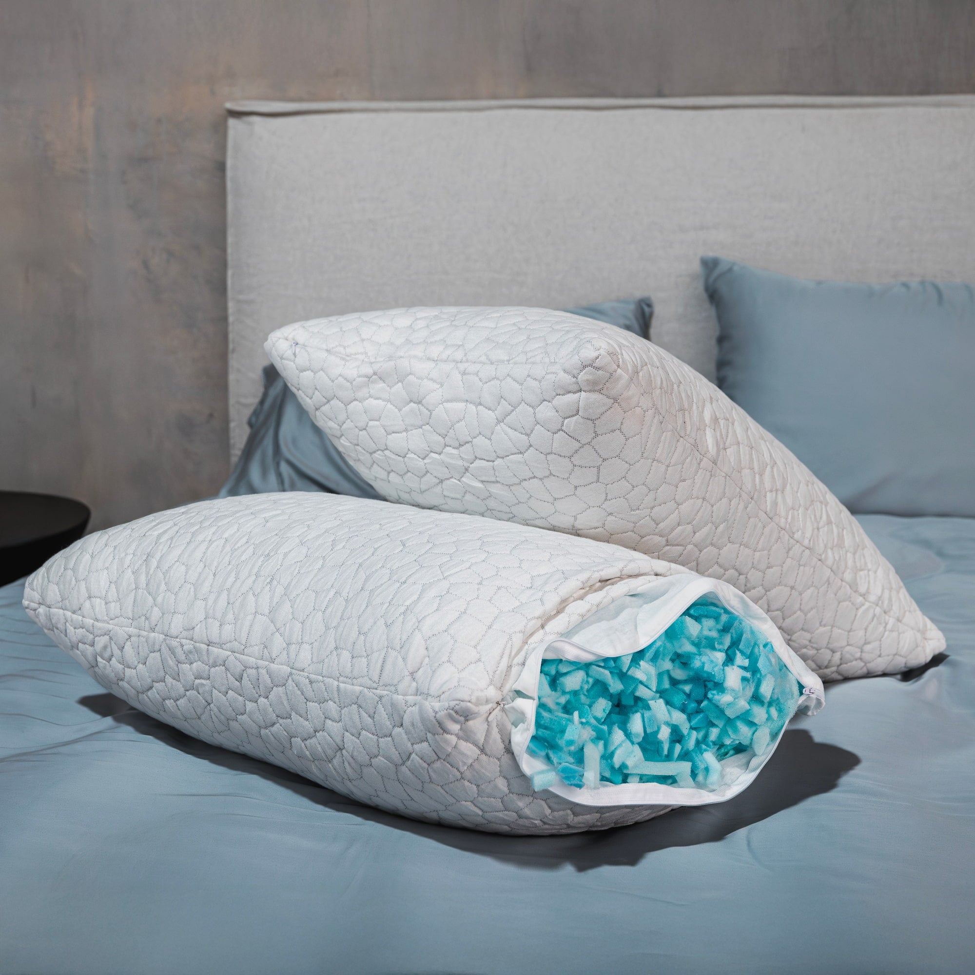 sábanas de bambú + almohadas cloudpure