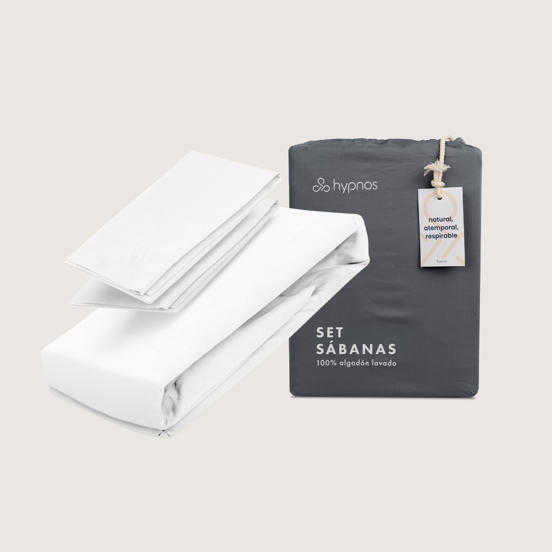set sábanas + funda plumón de algodón