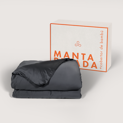 manta pesada 2.0 + cobertor de bambú de regalo