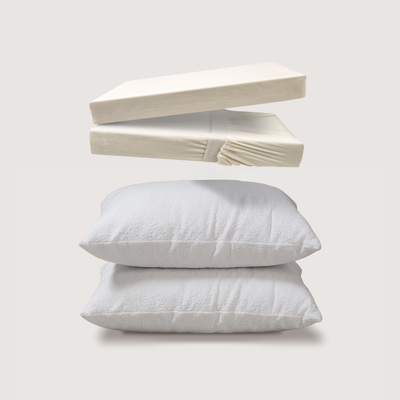 sábanas de tencel + almohadas