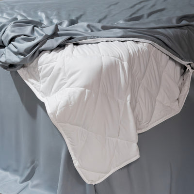 manta pesada + cobertor de bambú lite de regalo