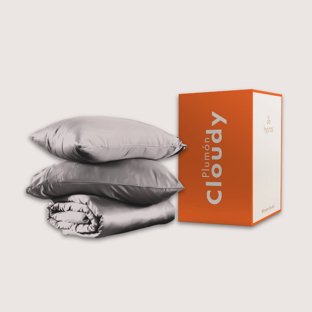 plumón cloudy + funda de bambú