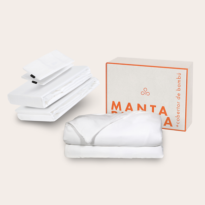 Sábanas de Bambú + Manta Pesada 2.0