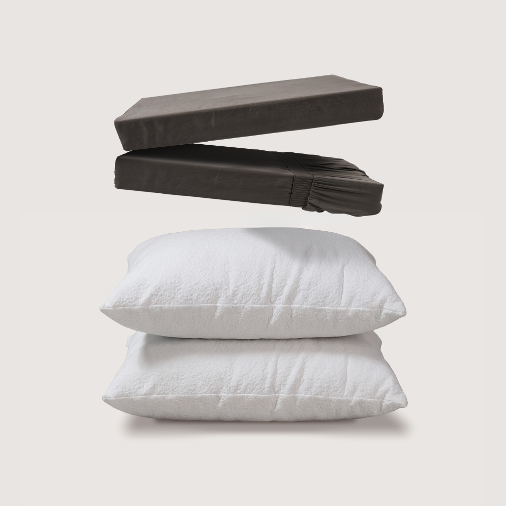 sábanas de tencel + almohadas
