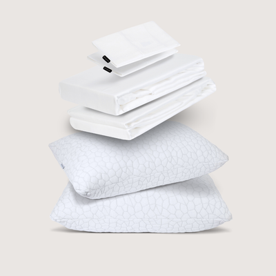 sábanas de bambú + almohadas cloudpure
