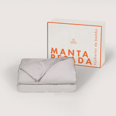 manta pesada 2.0 + cobertor de bambú de regalo