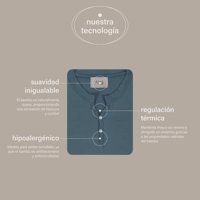 pijamas bambú hombre aura