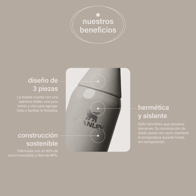 botella all day slim Hypnos by Stanley (591 ml)