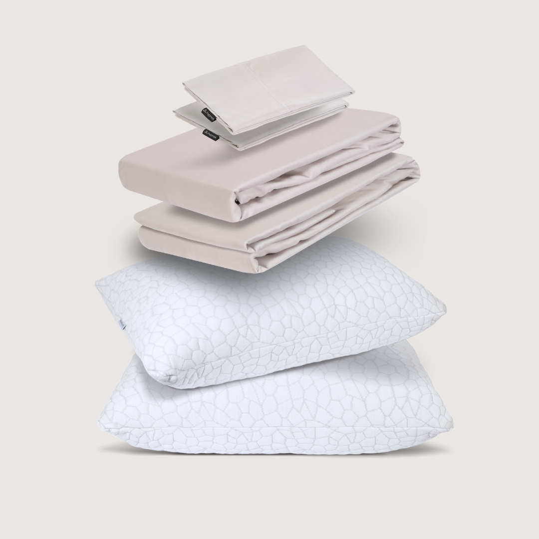 sábanas de bambú + almohadas cloudpure