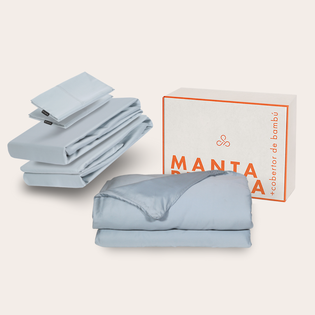 Sábanas de Bambú + Manta Pesada 2.0