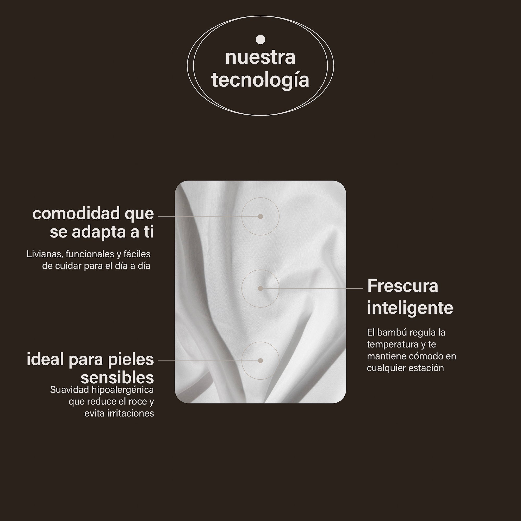 fundas de almohada bambú lite