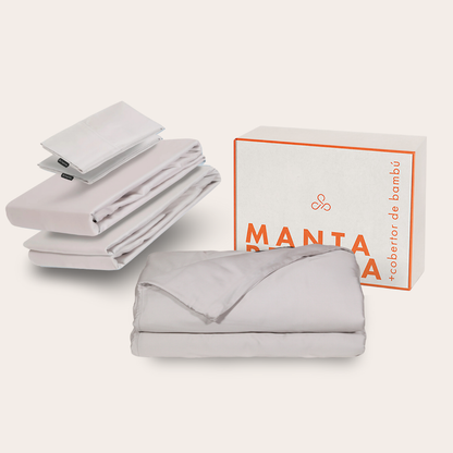 Sábanas de Bambú + Manta Pesada 2.0