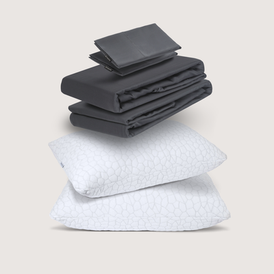 sábanas de bambú + almohadas cloudpure
