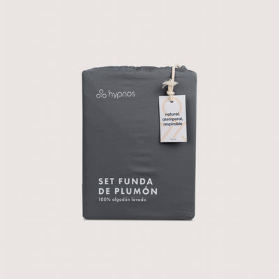 funda plumón algodón lavado