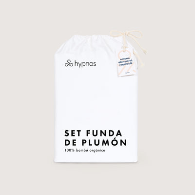 funda plumón de bambú