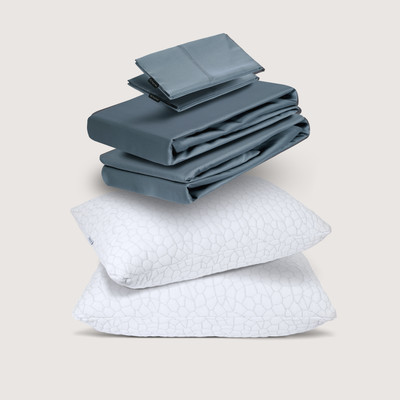 sábanas de bambú + almohadas cloudpure