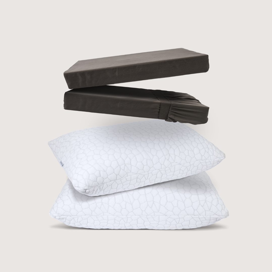 sábanas de TENCEL™ + almohadas cloudpure
