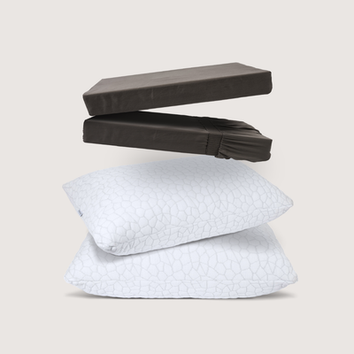 sábanas de TENCEL™ + almohadas cloudpure