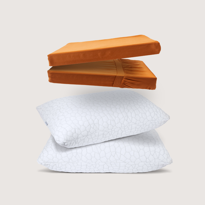 sábanas de TENCEL™ + almohadas cloudpure