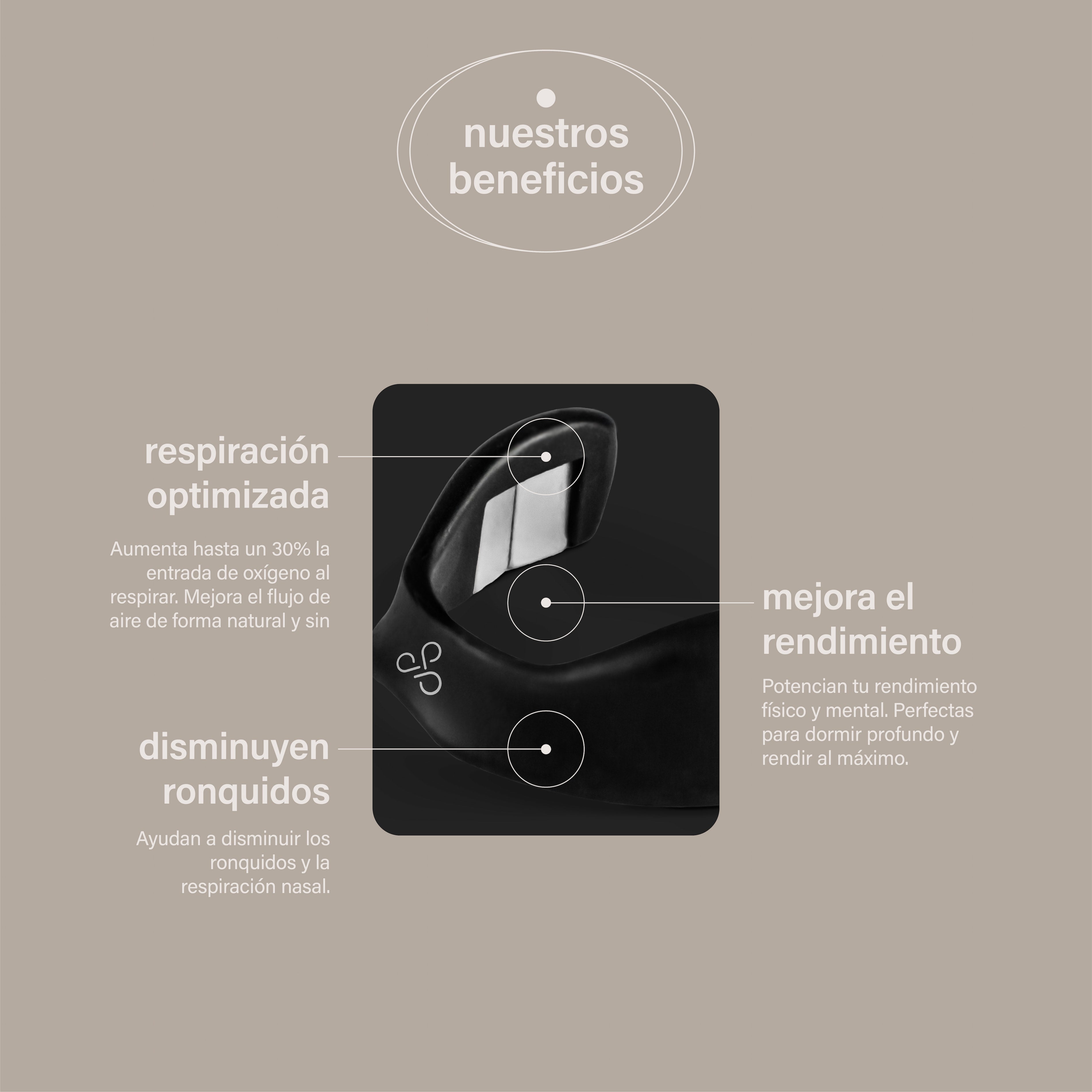 bandas nasales breathe+