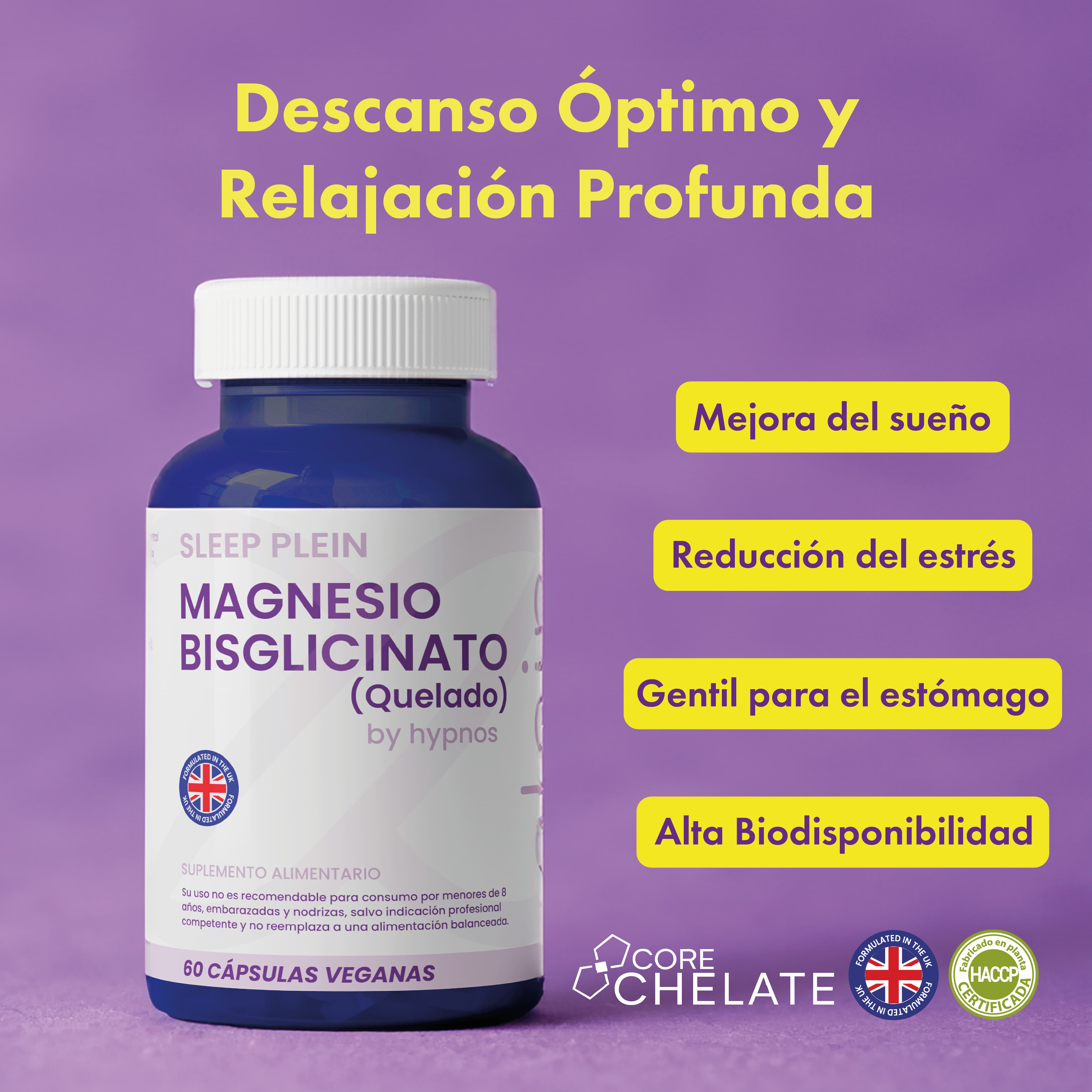 Magnesio Bisglicinato Plein by hypnos